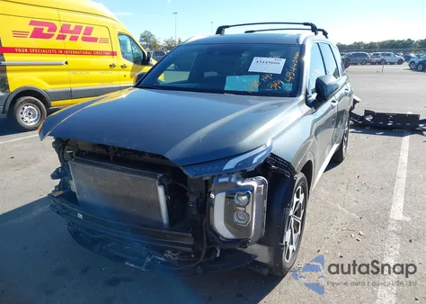 2022 Hyundai Palisade Calligraphy z USA, uszkodzony, nr VIN KM8R7DHE9NU463955